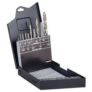 Viking Norseman Drill Hi-Carbon Steel Bolt Extractor Set With Metal Case (10-Piece) 58510